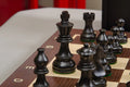 The Library Championship Series Chess Set, Box, & Board Combination