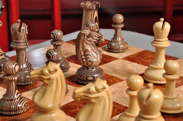 The Challenger Series Luxury Chess Pieces - 4.4