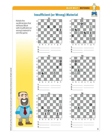 Coach Jay's Chess Academy - #6 Blue Belt Puzzles