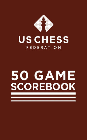 US Chess Federation Luxury Paperback Scorebook