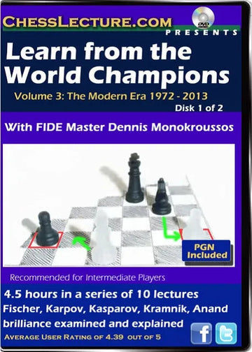 Learn from the World Champions - Chess Lecture - 2 DVDs - Volume 60