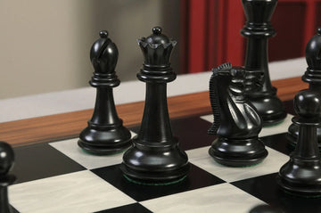 The Marshall Series Chess Pieces - 3.75