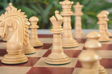 The Bomarzo Series Luxury Chess Pieces - 4.4