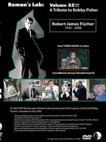 E-DVD ROMAN'S LAB - VOLUME 55 - A Tribute to Bobby Fischer
