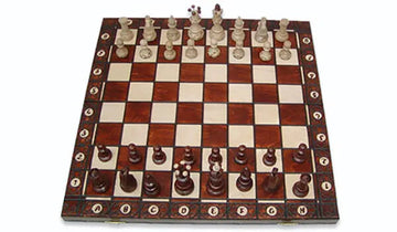 The Brown Senator Chess Set