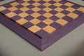 Purpleheart & Bird's Eye Maple Custom Contemporary II Chess Board