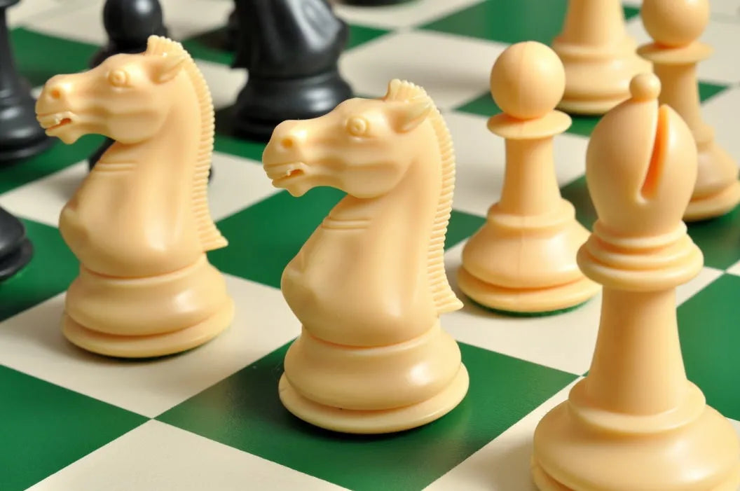 GMHN283B○MARGINAL / マージナル Chess MCH-200 The Marshall Library Series Plastic Chessmen - 2.875