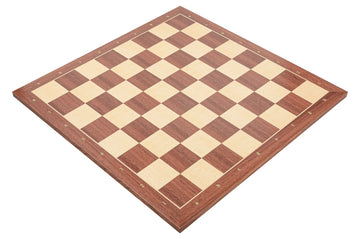 Rechapados Ferrer Chess Set and Mahogany Chess Board Combination