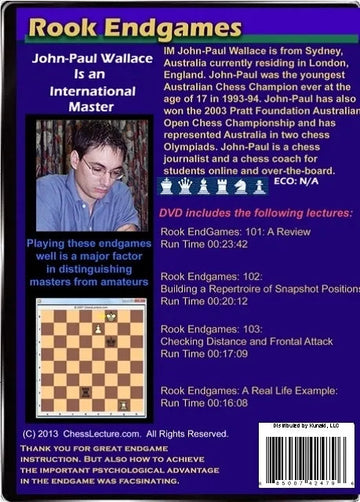 E-DVD  Rook Endgames - Chess Lecture - Volume 51