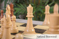 The Reproduction of the Circa 1950s Gallant Knight Series Chess Pieces - 5.0