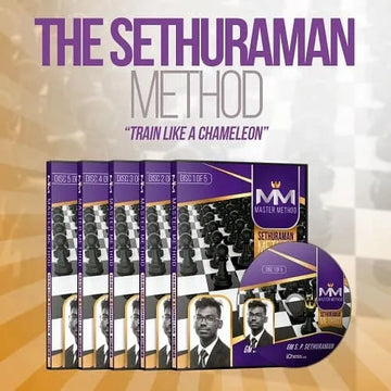 CLEARANCE - MASTER METHOD - The Sethuraman Master Method - GM SP Sethuraman - Over 15 Hours of Content!