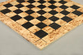 MAPLE BURL & Ebony Reproduction of the Drueke Chess Board - 2.5