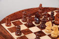 MAGNETIC WOODEN Travel Chess Set - 9