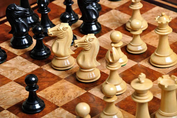 The Isernia Series Luxury Chess Pieces - 4.4