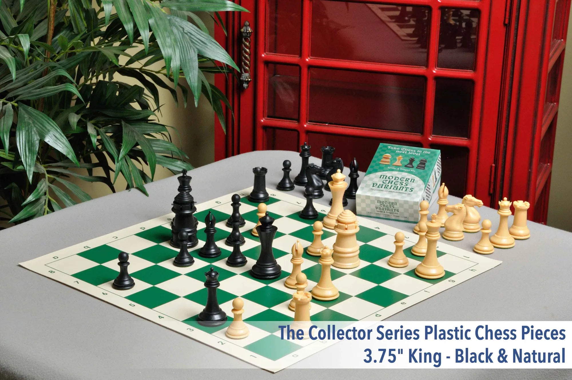 Spider & Dragon Chess Kit with The Collector Series Plastic Chess ...
