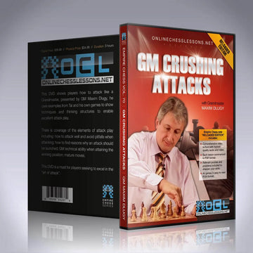 CLEARANCE - GM Crushing Attacks - EMPIRE CHESS