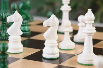 The Worthington Luxury Bone Chess Pieces - 4.0