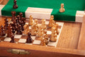 BOOK WOODEN MAGNETIC Travel Chess Set - SMALL