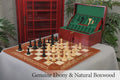 The Broadbent Series Luxury Chess Set, Box, & Board Combination
