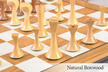 The Moderne Series Chess Pieces - 3.75