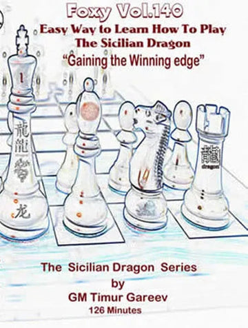 E-DVD FOXY OPENINGS VOLUME 140 - The Sicilian Dragon Series Vol 1