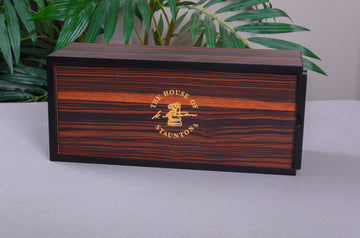 IMPERFECT - MACASSAR EBONY - LUXE Slide Top Box - LASER LOGO