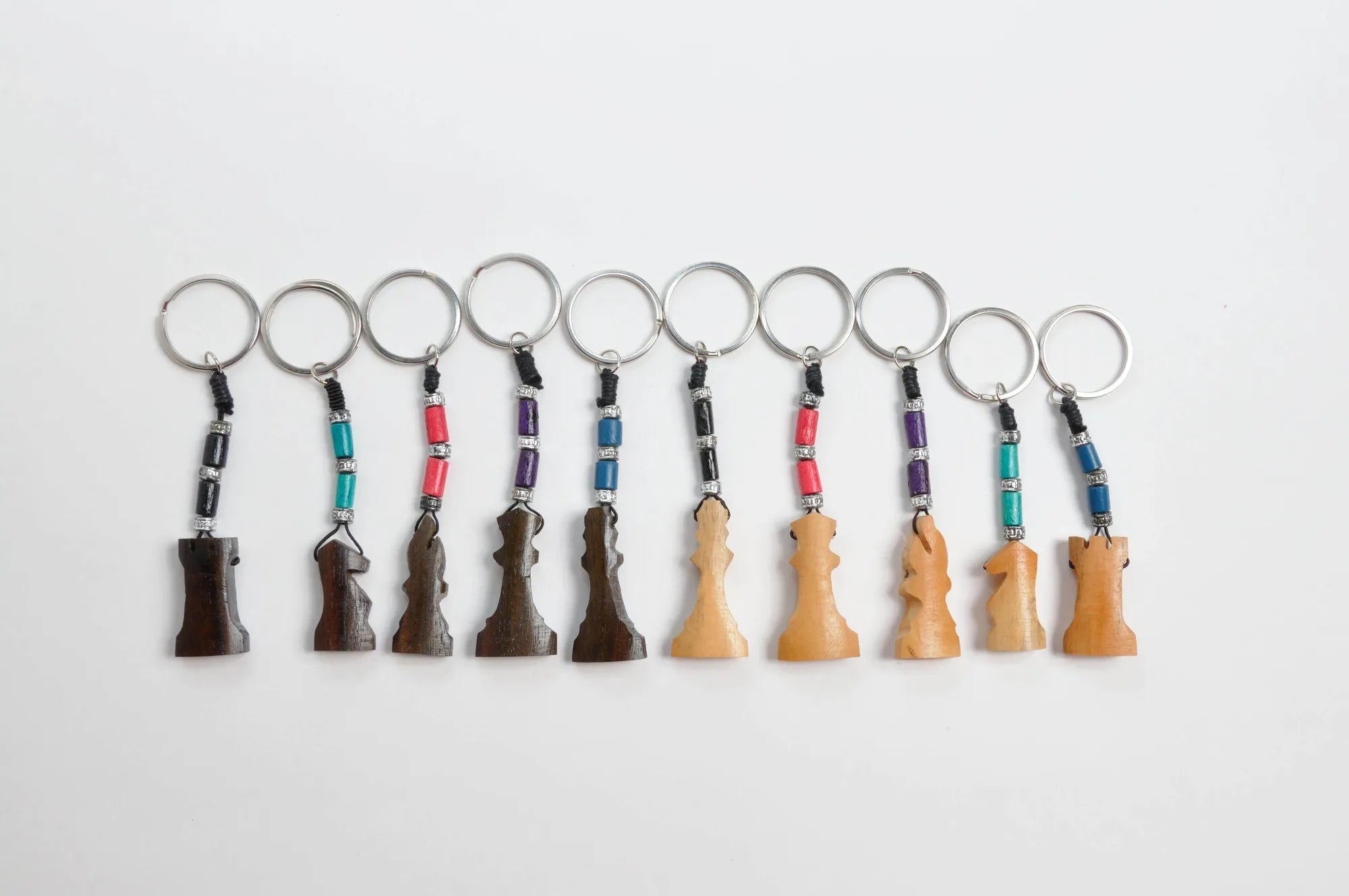 Wooden Chess Key Chain – House of Staunton