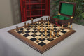 The Burnt Reykjavik II Series Chess Set, Box, & Board Combination