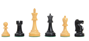 The Reykjavik II Series Chess Pieces - 3.75" King