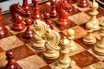 The Chesterfield Series Luxury Chess Pieces - 4.4