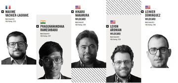 The 2024 Saint Louis Rapid & Blitz DGT Commemorative Series Chess Pieces