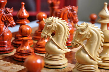 The Preston Series Luxury Chess Pieces - 4.4