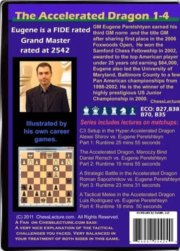 E-DVD -The Accelerated Dragon - Chess Lecture - Volume 22