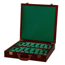 Fitted Briefcase Chess Box in Mahogany - With HOS Logo