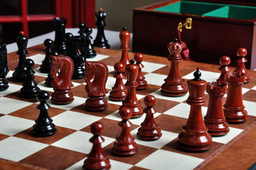 The Zagreb '59 Series Prestige Chess Set, Box, & Board Combination