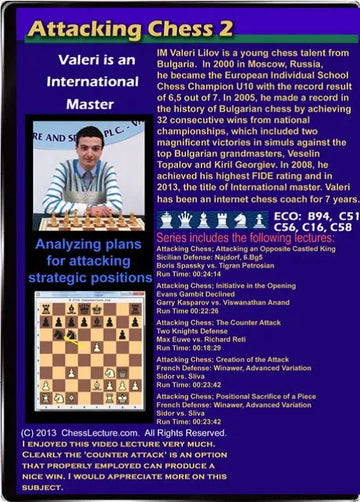 Attacking Chess 2 - Chess Lecture - Volume 68