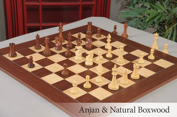 The Fischer Spassky Series Chess Pieces - 3.5