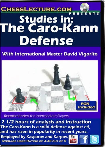Studies in the Caro Kann Defense - Chess Lecture - Volume 101