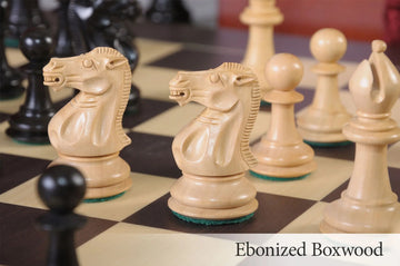 The Congress Series Luxury Chess Set, Box, & Board Combination