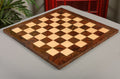 IMPERFECT - WALNUT BURL & Maple SIGNATURE Traditional Chessboard - 2.5