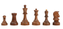DGT Projects - Golden Rosewood Dubrovnik Chess pieces