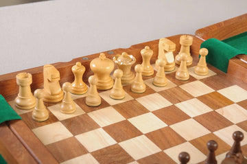 ULTIMATE WOODEN Magnetic Travel Chess Set - 12