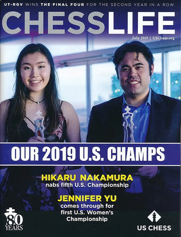 CLEARANCE - Chess Life Magazine - July 2019 Issue – House of Staunton