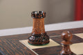 The Burnt Dubrovnik Series Chess Pieces - 3.75