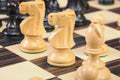 The B.H. Wood Series Chess Pieces - 3.75