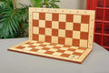 Folding Maple and Mahogany Wooden Tournament Chess Board