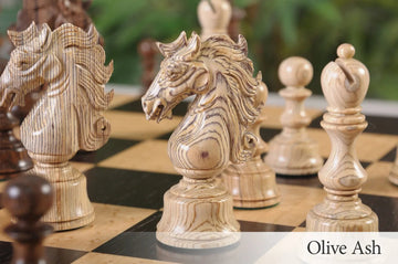 The Exotique Collection® - The Treviso Series Luxury Chess Pieces - 4.4