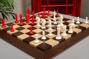 The Monmouth Luxury Bone Chess Pieces - 4.0