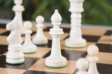 The Worthington Luxury Bone Chess Pieces - 4.0