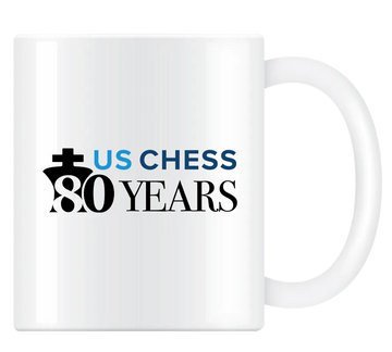 80 Years - US Chess Federation Coffee Cup